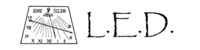 Licenza logo: L.E.D. - Laboratorio di Educazione al Dialogo