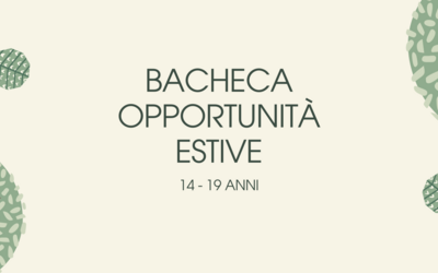 Immagine: bacheca opportunità estive