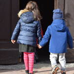 Immagine: bambini municipio