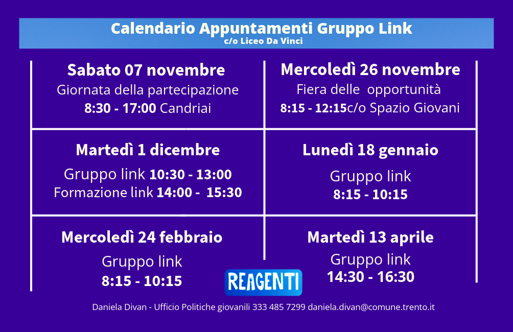 Immagine: calendario gruppo link 26_27-8-Calendario Link 26-27