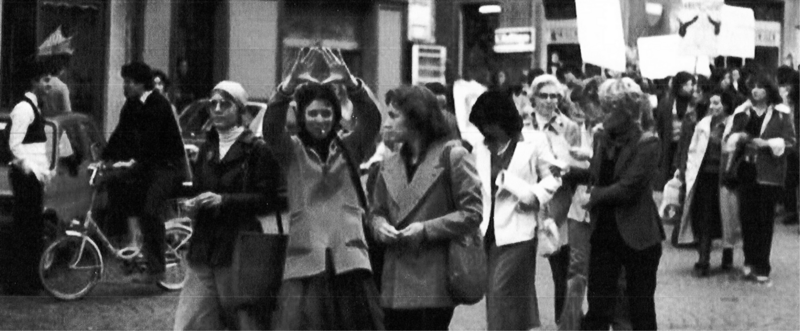 Immagine: Corteo femminista a Rovereto