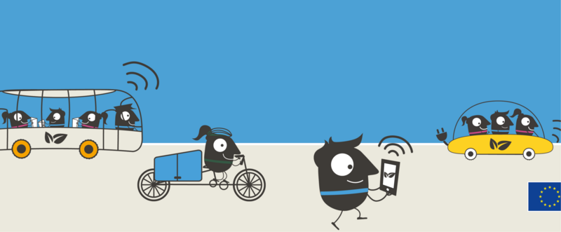 mascotte Settimana europea della mobilità europea