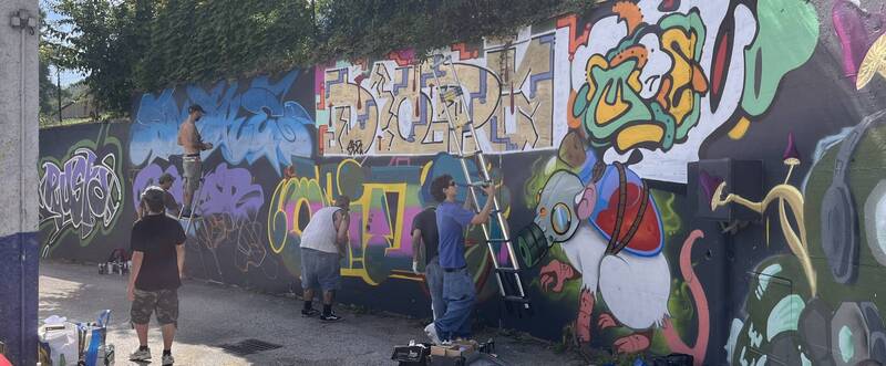 Meltdown, la graffiti jam tra arte e comunità