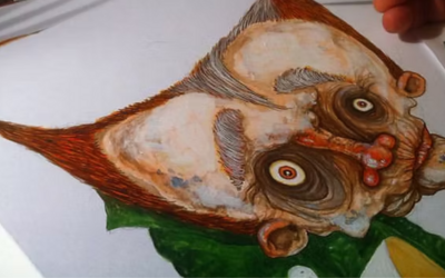 illustrazione fantastica di Stefano Bessone