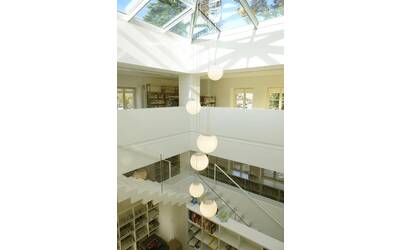 immagine dall'alto della biblioteca giovanile