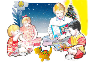 Immagine: letture a Natale - Copia - Biblioteca Clarina (1)