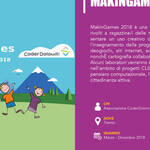 Immagine: MakinGames 2018 (Associazione CoderDolomiti - Comitato di Trento)