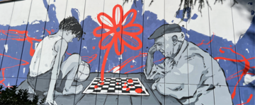 "Bloom": nuovo murales al Giardino Solženicyn