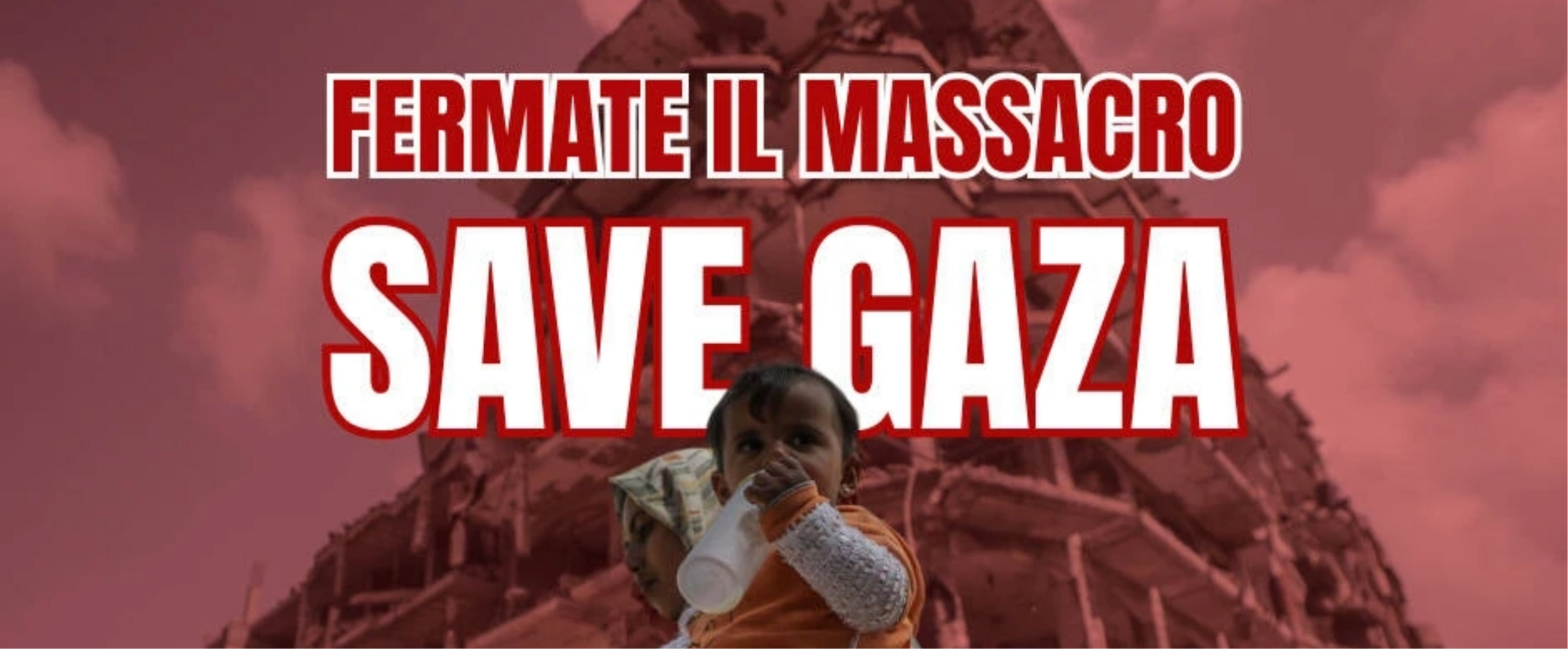 Immagine: save gaza