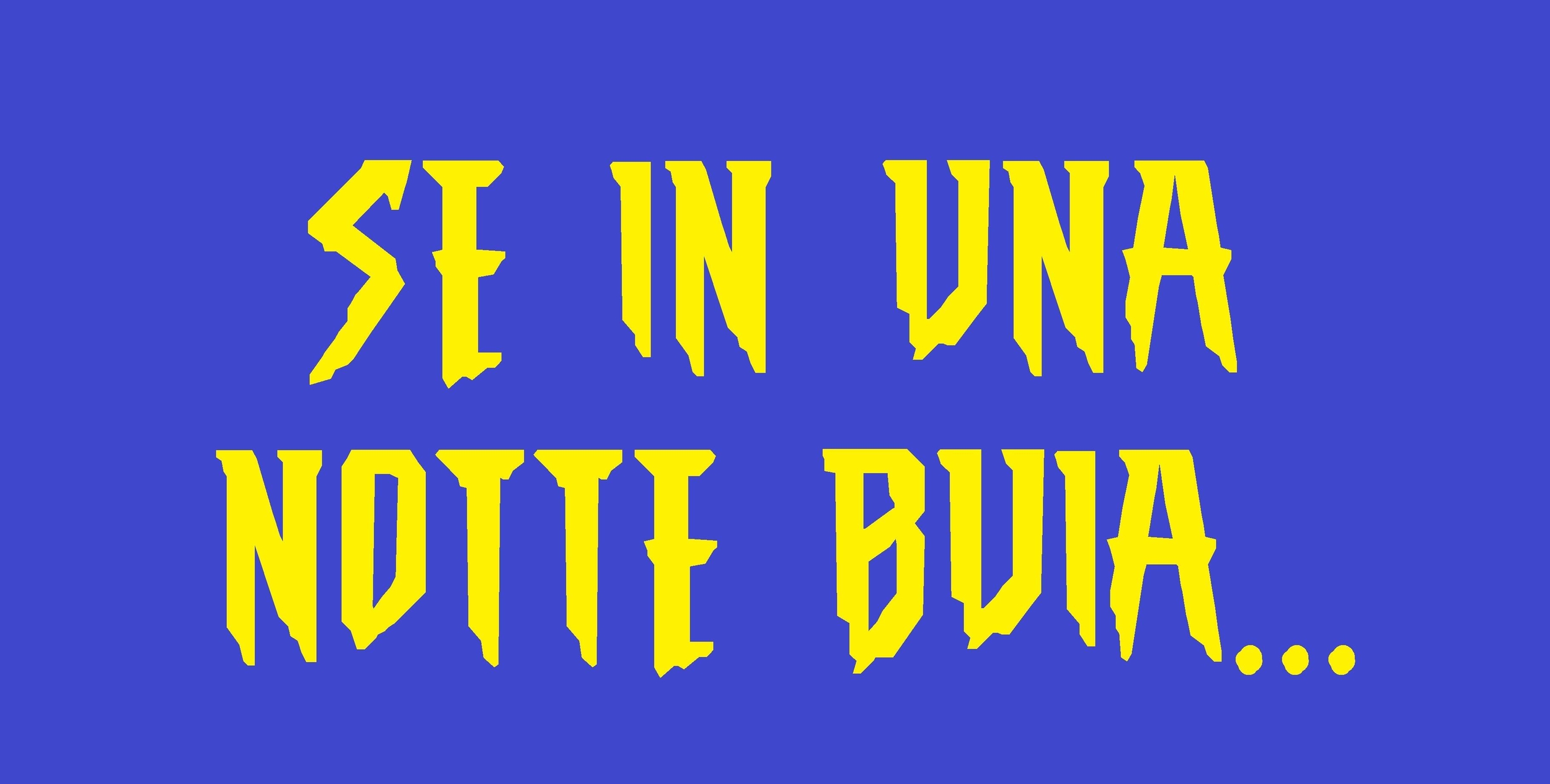 Immagine: Se in una notte buia