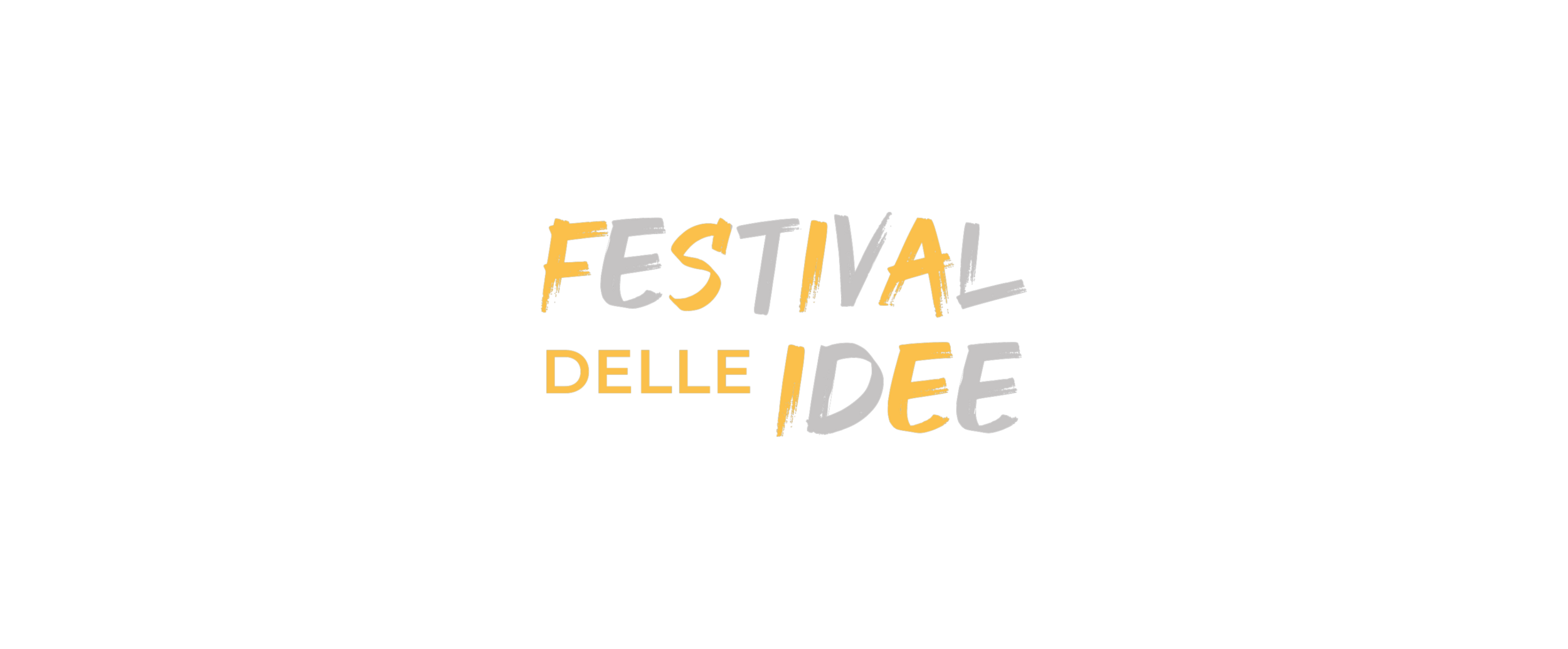la scritta "fiera delle idee"