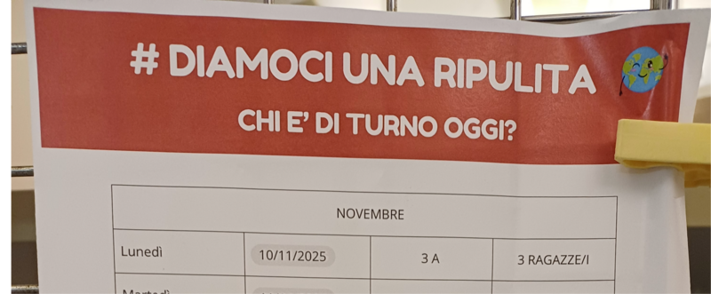 Tra pulizie e lettere ai rappresentanti di classe