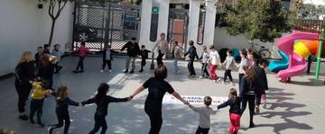 Tuttopace alla scuola italiana di Tirana in Albania